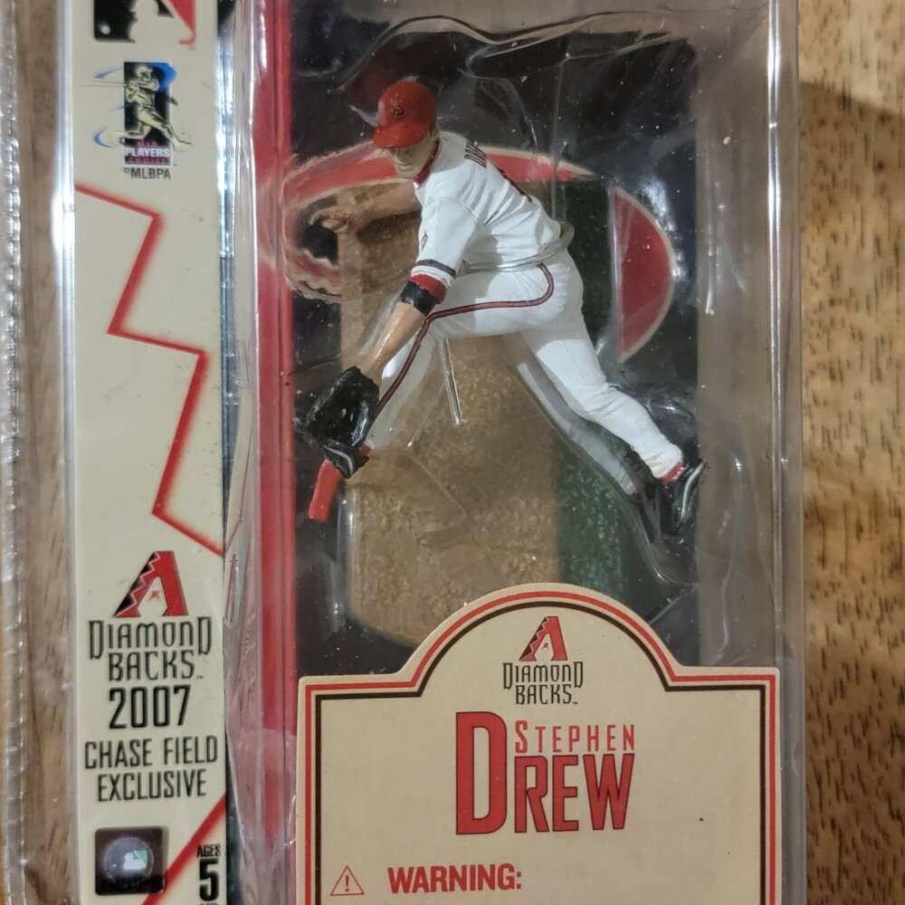 Stephen Drew Diamondbacks 2017 Chase Field Exclusive Collectible Figurine